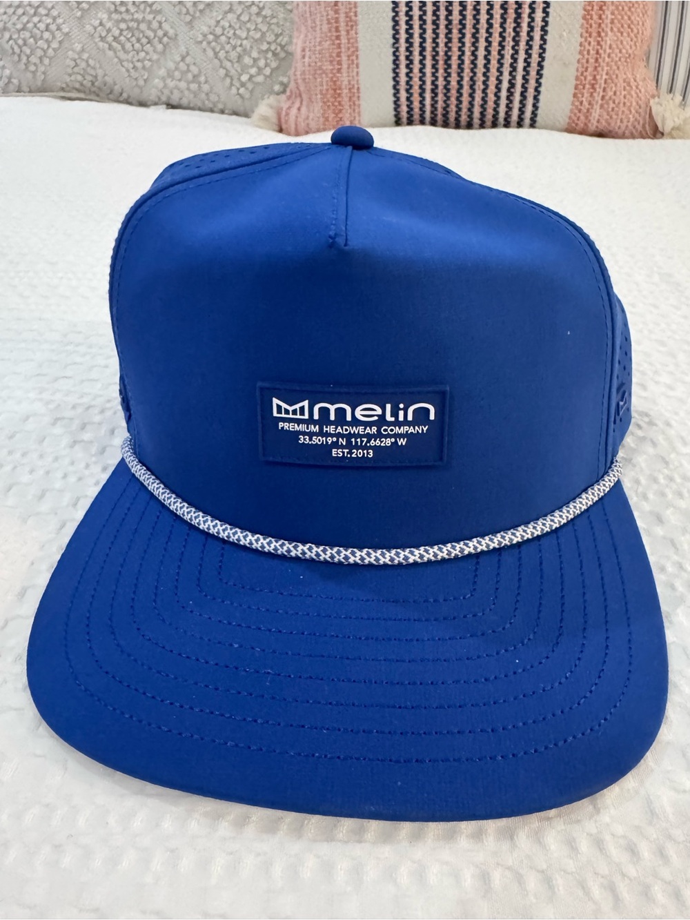 Melin Men's Royal Blue Trucker Hat